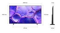 85" (214 см) Телевизор Samsung UE85U8000FUXRU черный