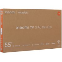 55" (138 см) Телевизор Xiaomi TV S Pro Mini LED 55 2026 черный