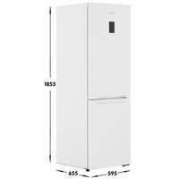 Холодильник с морозильником   Samsung RB33A32N0WW/WT белый