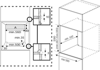 Электрический духовой шкаф Hotpoint HSTF 1231 JSAH BLG черный
