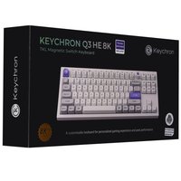 Клавиатура  проводная Keychron Q3 HE 8K цвет белый