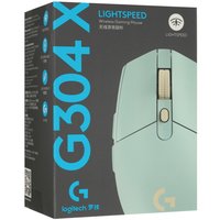 Мышь беспроводная/проводная Logitech G G304 X LIGHTSPEED [910-007691] бирюзовый