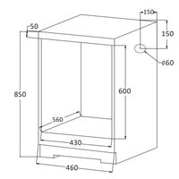 Электрический духовой шкаф DEXP 1YLO45СB черный