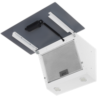 Вытяжка наклонная DEXP SC60W-650 белый/белый