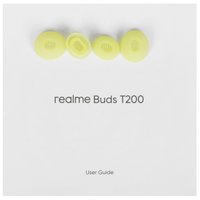 Наушники TWS Realme Buds T200  зеленый 2025