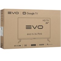 24" (61 см) Телевизор EVO TV 24 розовый