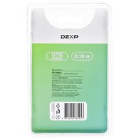 Кабель DEXP micro USB-B - USB Type-A желтый