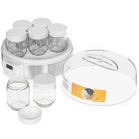 Йогуртница DEXP YM-100 серебристый
