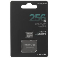 Memory card DEXP microSDXC 256 GB