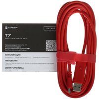 Геймпад проводной GameSir T7 красный