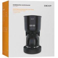 Кофеварка капельная DEXP DCM-1080 S черный