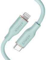 Кабель Anker Lightning 8-pin - USB Type-C зеленый 0.9 м