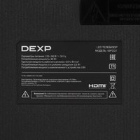 43" (108 см) Телевизор DEXP 43FCG1 черный