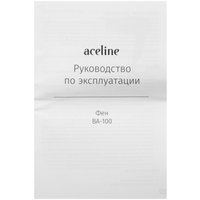 Фен Aceline BA-100 красный/черный