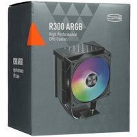 Кулер для процессора PCCooler R300 ARGB BK [CLPCC_R300_ARGB_BK] черный