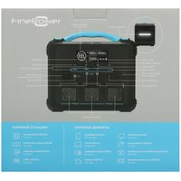 Портативная зарядная станция FinePower Zeus 1000 черный