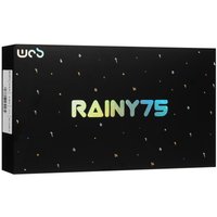 Клавиатура  проводная + беспроводная WOBKEY Rainy75 цвет розовый