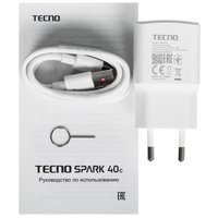 6.67" Smartphone Tecno SPARK 40C 256 GB black