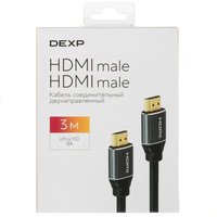DEXP HDMI - HDMI, 3 м