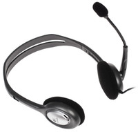 Проводные наушники Logitech H111 серый 2016 — фото 1