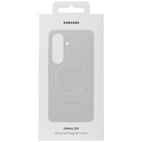 Накладка  Samsung Silicone Magnet Case для Samsung Galaxy S26 серый