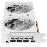 Видеокарта KFA2 GeForce RTX 5060 Ti ROCK(X) OC 2FAN RGB White [56ISN8MDCSBK]