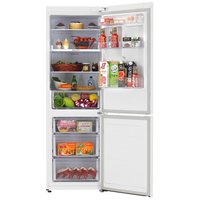 Холодильник с морозильником   Samsung RB33A32N0WW/WT белый