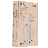 Масляный обогреватель Ballu Deluxe BOH/DL-07W белый