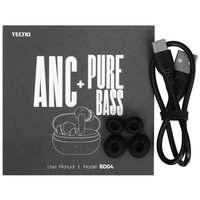 TWS headphones Tecno Buds 4 black 2024