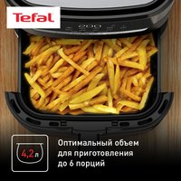 Аэрогриль Tefal EY505D15 серебристый