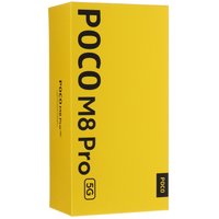 6.83" Смартфон POCO M8 Pro 5G 512 ГБ серебристый