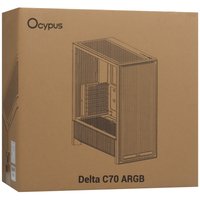 Корпус Ocypus Delta C70 ARGB [Delta-C70-BKG400XX-GL] черный