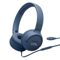 Проводные наушники JBL Tune 520C  синий 2025