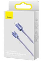 Кабель Baseus USB Type-C - USB Type-C фиолетовый 1.2 м