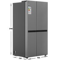 LG GC-B257KMHWсеребристый