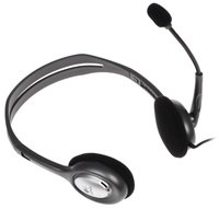 Проводные наушники Logitech H111  серый 2016