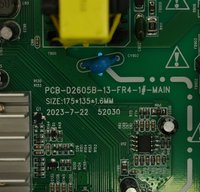 Плата (Main + Power) для портативной аудиосистемы Fiero Emotion 150 (FR900) (2023) [PCB-D2605B-13-FR4-1#-MAIN]