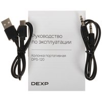 Портативная колонка DEXP DPS-120, черный