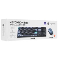 Клавиатура+мышь беспроводная   Keychron B36 Keyboard and BM25 Mouse Wireless Combo черный