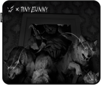 Коврик ARDOR GAMING Tiny Bunny Invasion (M) черный
