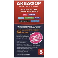Картридж для фильтра Аквафор B100-5 Бактерицидный