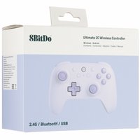 Геймпад беспроводной/проводной 8BitDo Ultimate 2C фиолетовый