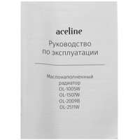 Масляный обогреватель Aceline OL-2009B черный