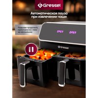 Аэрогриль Gressel GAF-1825 черный