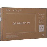 75" (190.5 cm) TV TCL 75C6K black