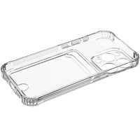Накладка  Aceline Pocket для Apple iPhone 15 Pro прозрачный