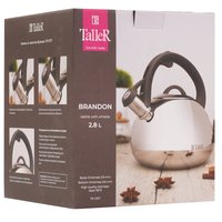 Чайник для плиты TalleR Брэндон TR-11371 серебристый
