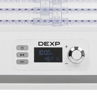 Сушилка для овощей и фруктов DEXP DFD-455V белый