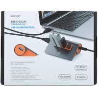 USB-разветвитель DEXP PREMIUM M3H4-G2-OG