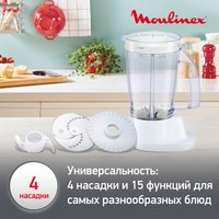 Кухонный комбайн Moulinex FP542111 белый